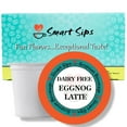 thumbnail image 3 of DAIRY-FREE, VEGAN | Eggnog Latte, 48 Count, Single-Serve Gourmet Dairy-Free Latte Pods for Keurig K-cup Brewers, 3 of 8