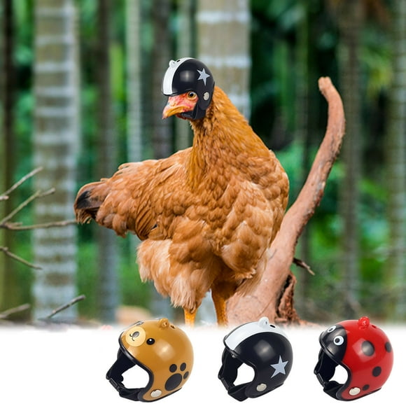 Sombrero Protector Xihbxyly con Forma de Cabeza de Pollo Divertido