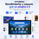 thumbnail image 3 of Tableta Hyundai HYTab Plus 10LB4 10.1” 4G LTE 6GB RAM 128GB Android 15 WiFi AC 6000 mAh Gris Espacial con Stylus y Audífonos, 3 of 5