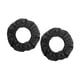 thumbnail image 3 of 2 piezas Cubiertas de ruedas de cochecito para bebés Accesorios Premium Mantener neumáticos Clean Reemplazo de reemplazo de la rueda del carro de, 3 of 8