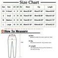 thumbnail image 3 of Women's Denim Jeans Fashion High Waist Striaght Leg Long Pants Boyfriend Casual Comfy Jeans Regular Fit Blue / Black / Light Blue Pants(M,Black), 3 of 5