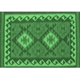 thumbnail image 1 of Ahgly Company Indoor Rectangle Oriental Emerald Green Traditional Area Rugs, 8' x 10', 1 of 4