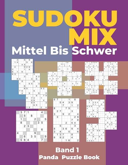 Sudoku Mix Mittel Bis Schwer Band 1 Sudoku Irregular Buch Das 