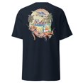 thumbnail image 3 of Mens Hang In There Relax Hammock Social Distancing Parrots Beach T-Shirt, 3 of 9