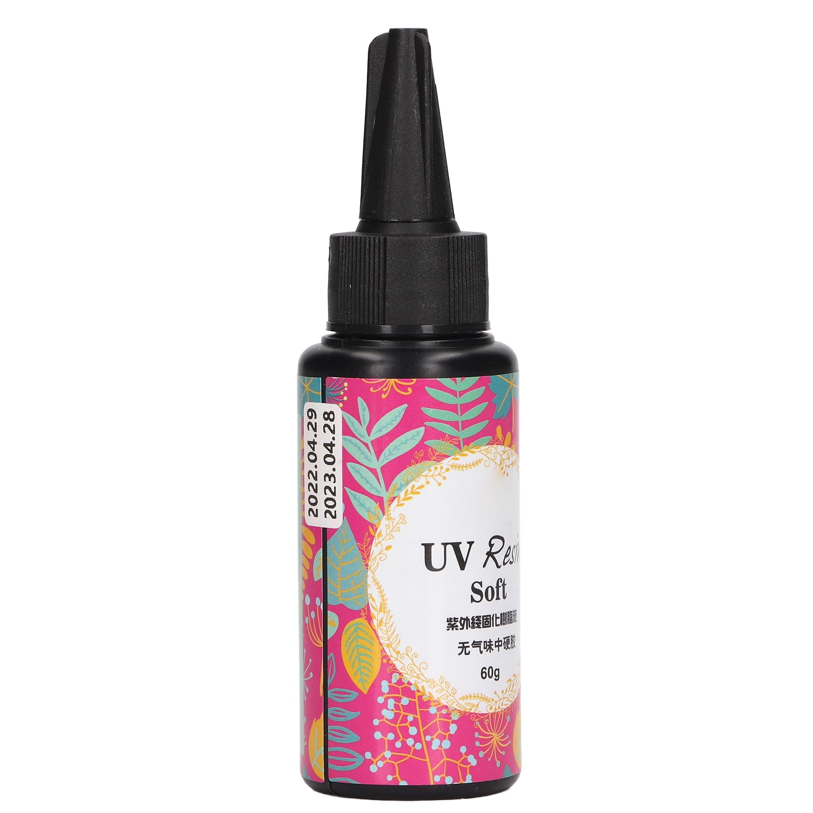 UV Clear Glue, High Transparency Low Shrinkage Odorlessness DIY UV Resin Glue For Jewelry Making