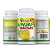 Sunshine Naturals Bromelain 1000mg Digestive Supplements, 100 Capsules