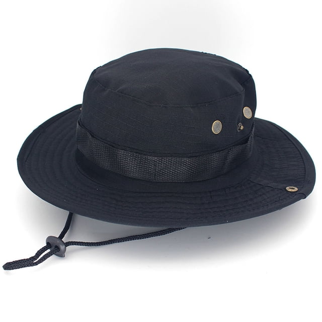 RXIRUCGD Chapeau de Soleil Extérieur Chapeau de Soleil Chapeau Bob Unisexe Été Buisson Pêche Randonnée Casquette Ronde