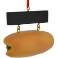 thumbnail image 2 of Kurt Adler Philly Cheesesteak Sandwich Christmas Ornament with Sign, 2 of 3
