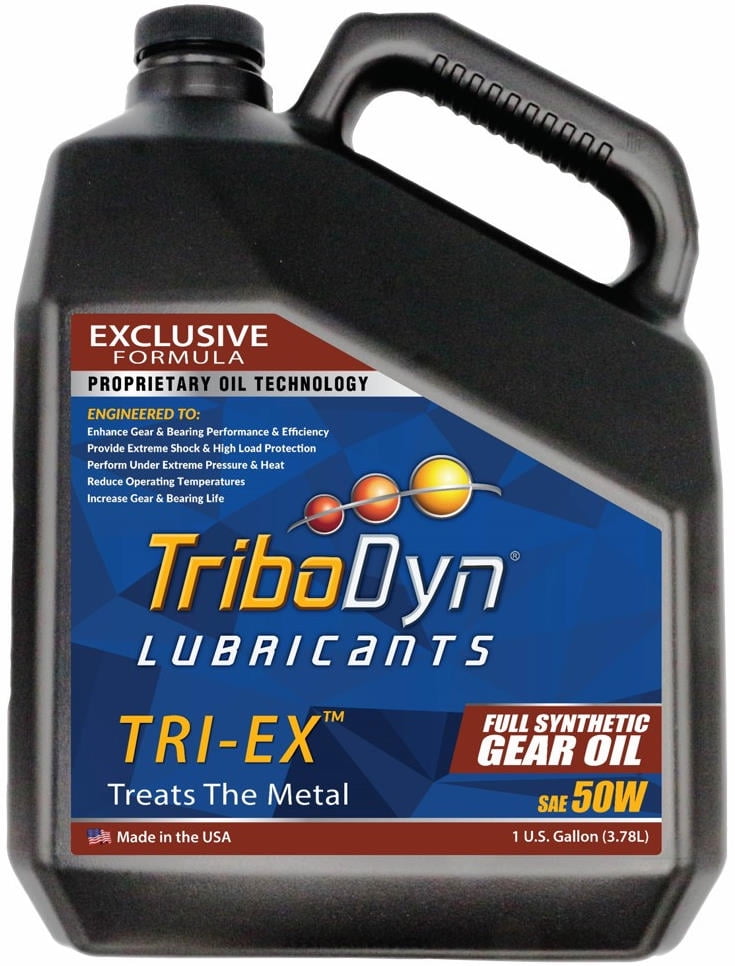 Buy TriboDyn TriEx Full Synthetic SAE 50W Gear Oil Gallon Bottle