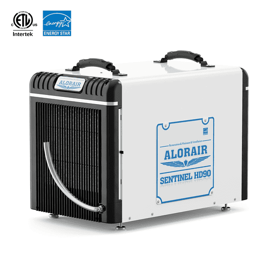 ALORAIR Basement/Crawl Space Dehumidifiers 198 Pint (Saturation), 90 PPD (AHAM), Energy Star Listed, Auto Defrosting System, Commercial Dehumidifier