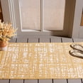 thumbnail image 2 of SAFAVIEH Courtyard Charlie Abstract Indoor/Outdoor Area Rug, Gold/Ivory, 2'7" x 5', 2 of 8