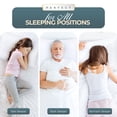 thumbnail image 4 of Juego de ropa de cama Pillow Utopia, tamaño king, 4 unidades, color blanco frío, 4 of 8