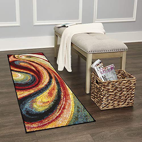Home Dynamix Splash Adja Abstract Area Rug, Multi, 1'9"x7'2"