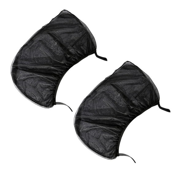 2pcs Window Curtains Car Window Mesh Screens Sunscreen Drapes Automotive Accessories, Rear Window