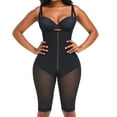 thumbnail image 2 of Body moldeador para mujer con entrepierna moldeada y tirantes ajustados de encaje., 2 of 7