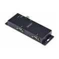 thumbnail image 1 of StarTech.com 2P Serial to Ethernet Adapter, IP LAN to RS232 DB9 Converter - Device server - 2 ports - 100Mb LAN, RS-232 - wall / DIN rail mountable - TAA Compliant, 1 of 9