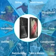 thumbnail image 6 of Designed for Samsung Galaxy S23 Ultra 6.8" Case with Screen Protector,Samsung S23 Ultra Case Waterproof Snowproof Full Body Heavy Duty Protective Case for S23 Ultra 5G (2023),Black, 6 of 9