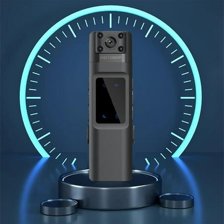 WIFI Audio and Video Recorder with Infrared Night Vision 1080P HD 130° Rotating Lens Supports 128GB Portable Magnetic Back Clip Camera for Outdoor Sports Continuous Recording Black WIFI Audio and Video Recorder with Infrared Night Vision 1080P HD 130° Rotating Lens Supports 128GB Portable Magnetic Back Clip Camera for Outdoor Sports Continuous Recording Black