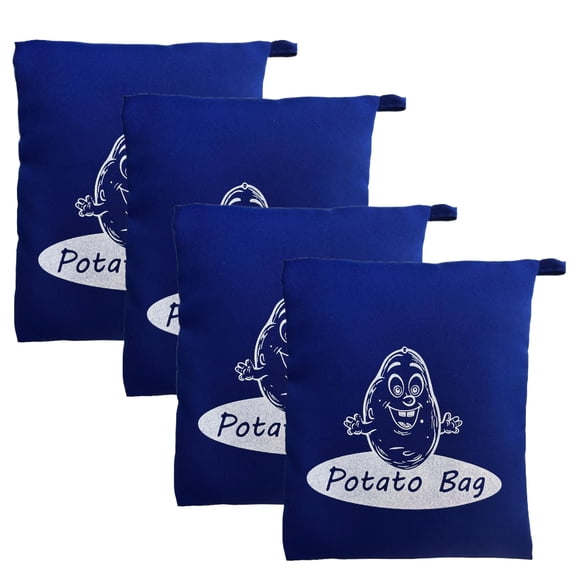 4 Pack  Microwave Potato Cooking Bags,  7.87 x 9.84 Inch, Reusable Kitchen Pouches for Baked Potatoes