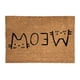 thumbnail image 1 of Tapete de Entrada Coco Animal Gato 40x60 cm – Natural y Antideslizante, 1 of 5