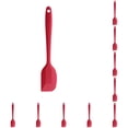 thumbnail image 2 of Naiovety Silicone Spatula Cooking Baking Scraper Heat-Resistant Batter Mixing Spoon Bending Tools Tool Non-stick Scrapers Cake Type2 NO2, 2 of 6