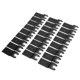 thumbnail image 2 of Sierra multiherramienta oscilante para madera, juego de 25 piezas, hojas de sierra de acero de alto carbono, accesorio recto para carpintería, multifunción negra, 34mm, 2 of 8
