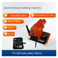 thumbnail image 2 of Omembrane Welding Machine, Hot Wed Welder HDPE Sheet Plastic Pond Liner Welder PVC Repairing Welding Machine, 2 of 7
