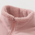 thumbnail image 6 of Mercatoo Girls Fleece Warm Winter Coat Full Zip 11erpa Jacket Soft Solid Color Outwear Teen Windproof Sweaters Jackets Clothes, 6 of 8