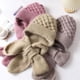 thumbnail image 1 of Xihbxyly Bufanda y Gorro Cortavientos, Diseño de Protección Auditiva Integrado, Tejido Suave y Agradable para La Piel, Forro Polar Cálido, Versátil para Actividades Al Aire Libre En Invierno, Talla Ú, 1 of 1