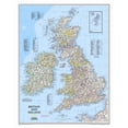 thumbnail image 1 of National Geographic Maps Britain and Ireland Wall Map, 1 of 1