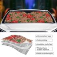 thumbnail image 5 of Bingfone Rose Mix Leopard 1 Car Windshield Sun Shade Protector Keep Your Vehicle Cool Sun Shield Visor Cover Foldable for Car Truck SUV-Small, 5 of 8
