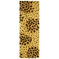 thumbnail image 5 of SAFAVIEH Soho Roxanne Dotted Wool Runner Rug, Gold/Black, 2'6" x 12', 5 of 8