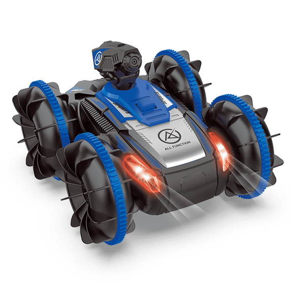 BESTSKY 2026 New Rc Car Amphibious Function Remote Control Truck Water - Shooting Turret Rc Monster Truck Blue