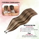 thumbnail image 4 of Extensiones de cabello KPVXXVE con punta en I, rubio, 50 cm, 50 g, cabello humano real, 4 of 6