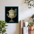 thumbnail image 6 of Garden Antiquities IV -Framed Print w/glass-Ocean Blue, 6 of 7