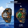 thumbnail image 4 of Sports Digital Watches, TSV 30M Waterproof LED Multifunctional Wrist Watches with Alarm, 4 of 9