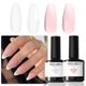 thumbnail image 1 of Set de esmaltes de uñas en gel Modelones, 15 ml, manicura francesa, 2 unidades, 1 of 8