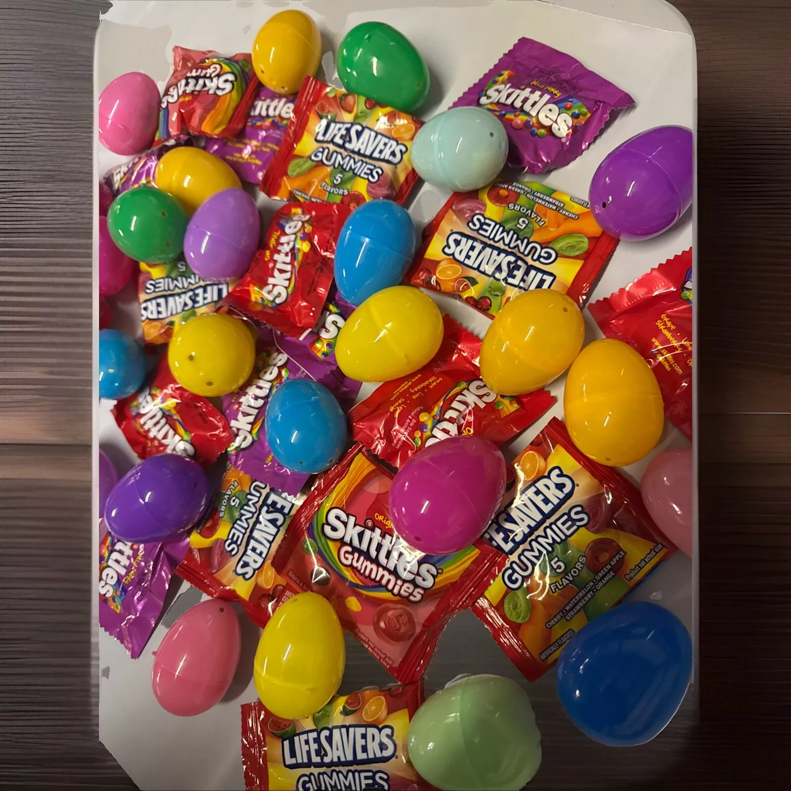 Pre-Filled Easter Eggs Gummies Sweet And Sour Perfect Blend 25 Count Eggs