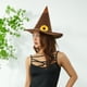 thumbnail image 5 of Txlixc Sombrero de espantapájaros, Sunflower felt Wizard hat role play Fittings para Halloween Txlixc moda, 5 of 9