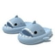 thumbnail image 1 of Zapatillas de verano de tiburón para mujer, zapatos antideslizantes de EVA, de Color sólido, para parejas de padres, para interior y exterior, divertidos, 1 of 4