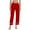 Red, variant on Seductiva Clothing Women’s Ultra-Soft Comfy Pajama Women Sleepwear Long Pants Strap Nightwear Lace Trim Satin Cami Pant Pajama Lounge Pants Sleepwear