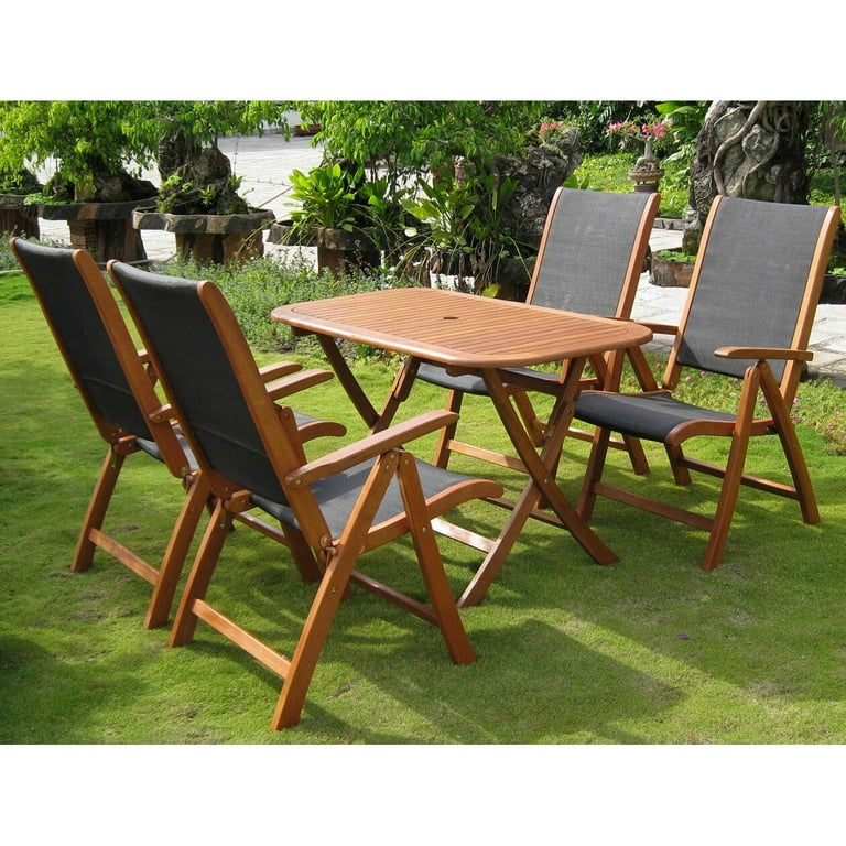 International Caravan Tordera Royal Tahiti Set of Five Dining Group International Caravan Tordera Royal Tahiti Set of Five Dining Group