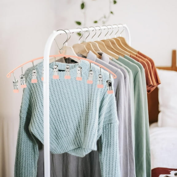 Raindrops Sock Dryer Laundry Drying Rack Sock Hanger Underwear Hanger Versatile Hat Hanger for Closet