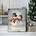 thumbnail image 2 of Snow Much in Love Art Wooden Wall Art by D. Gelsinger | Christmas Santa Snowman D�cor - 95603B-1708, 2 of 9