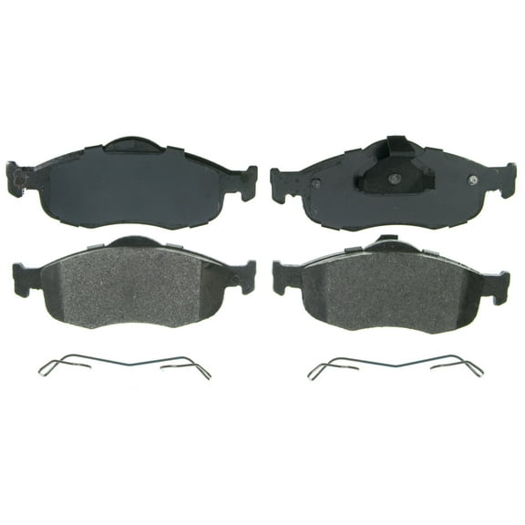 Wagner QuickStop ZX648 Semi-Metallic Disc Brake Pad Set Fits select: 1995-1997 FORD CONTOUR, 1995-1997 MERCURY MYSTIQUE