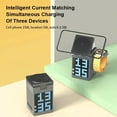 thumbnail image 4 of Soporte cargador inalámbrico magnético 6 en 1 con altavoz y despertador para teléfonos MagSafe, AirPods Pro y iWatch, 4 of 7