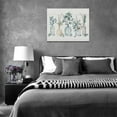 thumbnail image 4 of Farmhouse Bathroom Botanical Flower Wall Art Floral Bathroom Pictures Wall Decor Bottles and Plants Canvas Prints Framed Modern Painting Artwork for Kitchen Bedroom Living Room Office 16"x12", 4 of 6