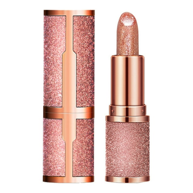 Lápiz labial brillante con forma de estrella, hidratante nutritivo, lápiz labial brillante, maquillaje cosmético resistente al agua y de larga duración