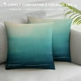 thumbnail image 3 of COMIO Ocean Sea Decorations Pillow Covers, Throw Pillows Covers for Outdoor Couch Sofa Living Room White Blue Couch Pillows Cushion Cover, 3 of 5