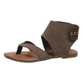 thumbnail image 2 of LSLJS New Women's Sandals Fashion Roman Thong Flat Sandals, 2 of 8